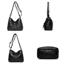 Bolsa de Couro Transversal - Letícia