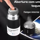 Kit Térmico Premium 500ml com 3 Copos Inoxidáveis Isolados