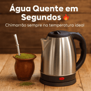 Chaleira Elétrica Inox Premium 1.8L – Água Quente em Segundos