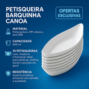 Kit 10 Petisqueiras Canoa Premium – Elegância e Praticidade à Mesa