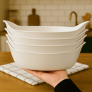 Kit 10 Petisqueiras Canoa Premium – Elegância e Praticidade à Mesa