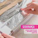 Organizador de Rolos Duplo Otimize Shop – Praticidade e Elegância na Sua Cozinha