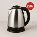 Chaleira Elétrica Inox Premium 1.8L – Água Quente em Segundos