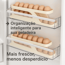 Porta Ovos Automático – Organização, Praticidade e Frescor na Sua Cozinha!