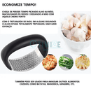 Picador De Alho INOX